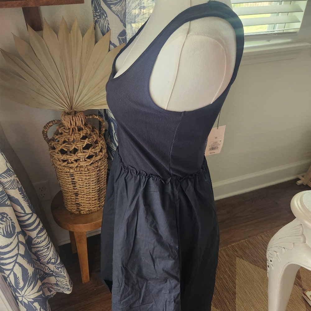 NWT A New Day Black Midi Dress - Picture 5 of 7